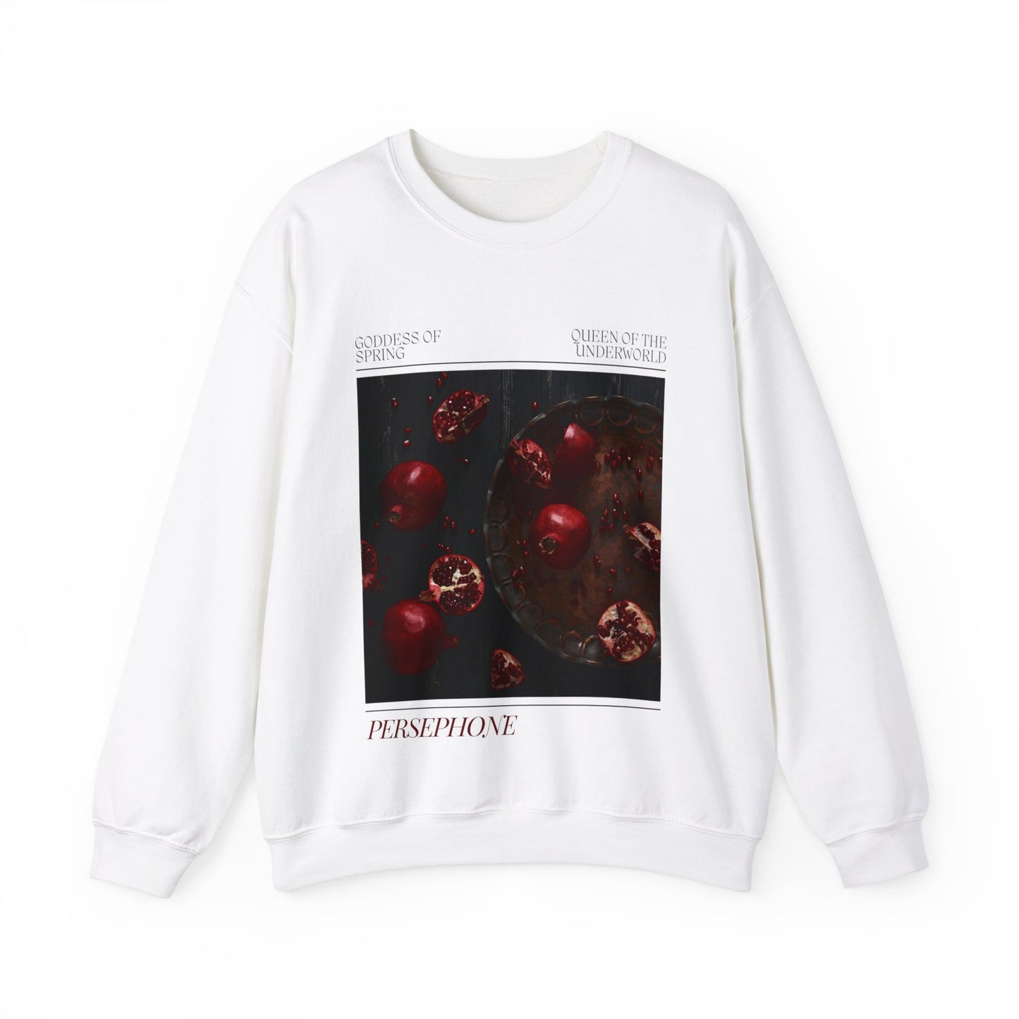 Lady Persephone, Goddess of Spring Crewneck Sweatshirt