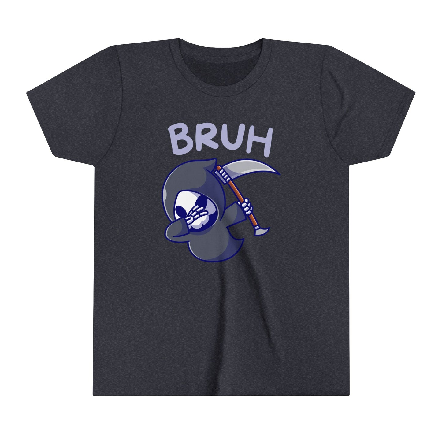 Bruh Reaper Youth Kids Tee