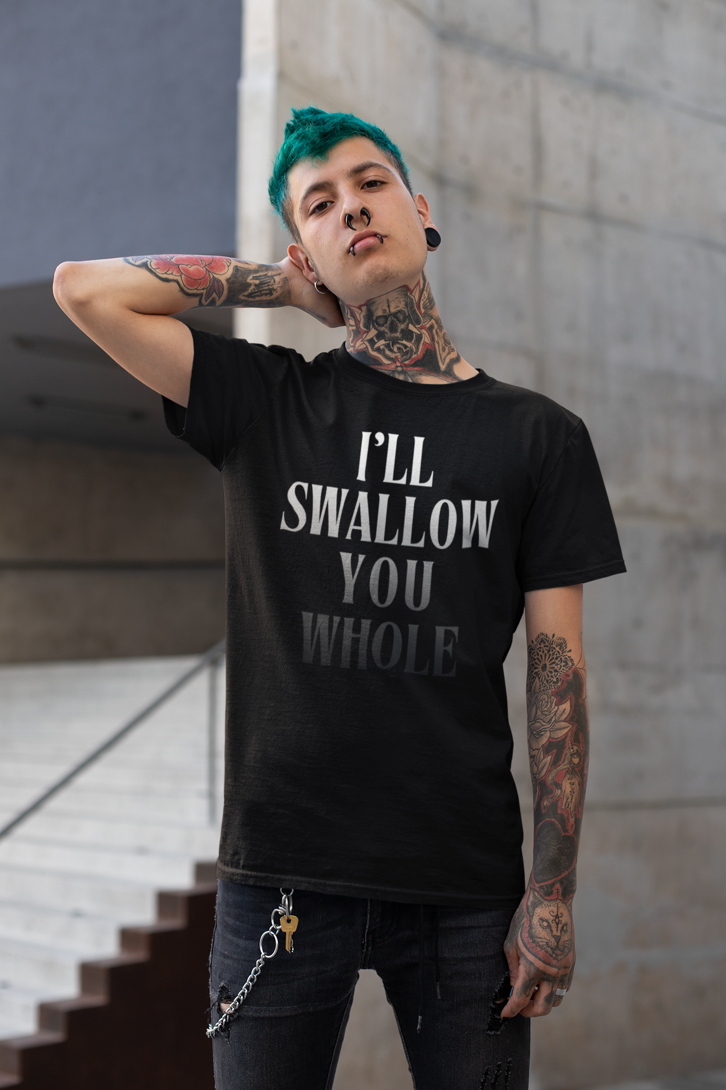 Swallow You Whole - Faded Tee