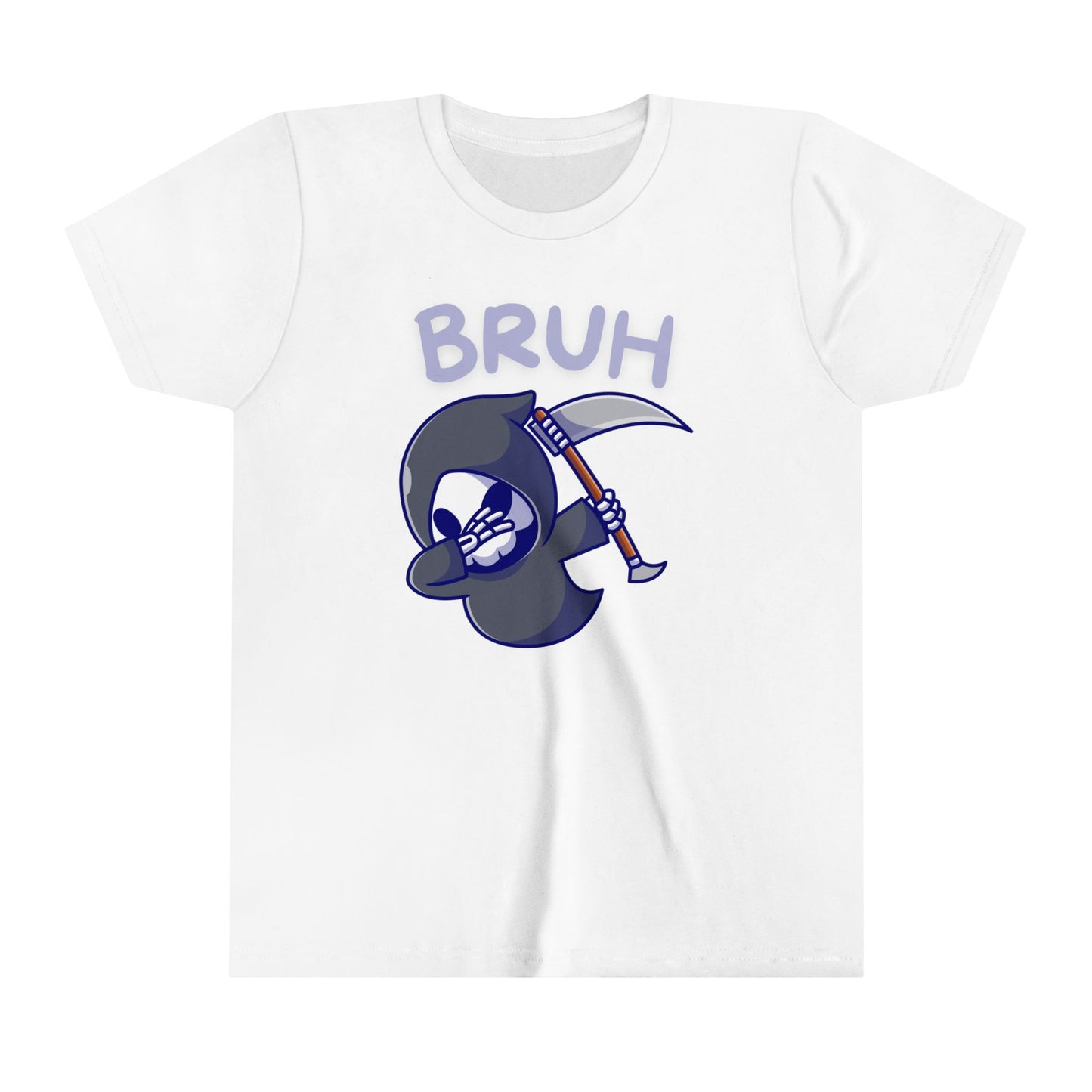 Bruh Reaper Youth Kids Tee