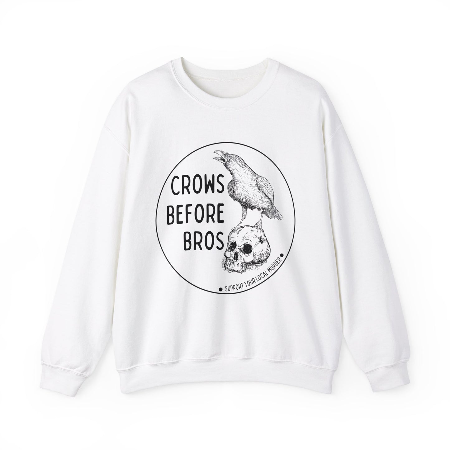 Crows Before Bros Crewneck Sweatshirt