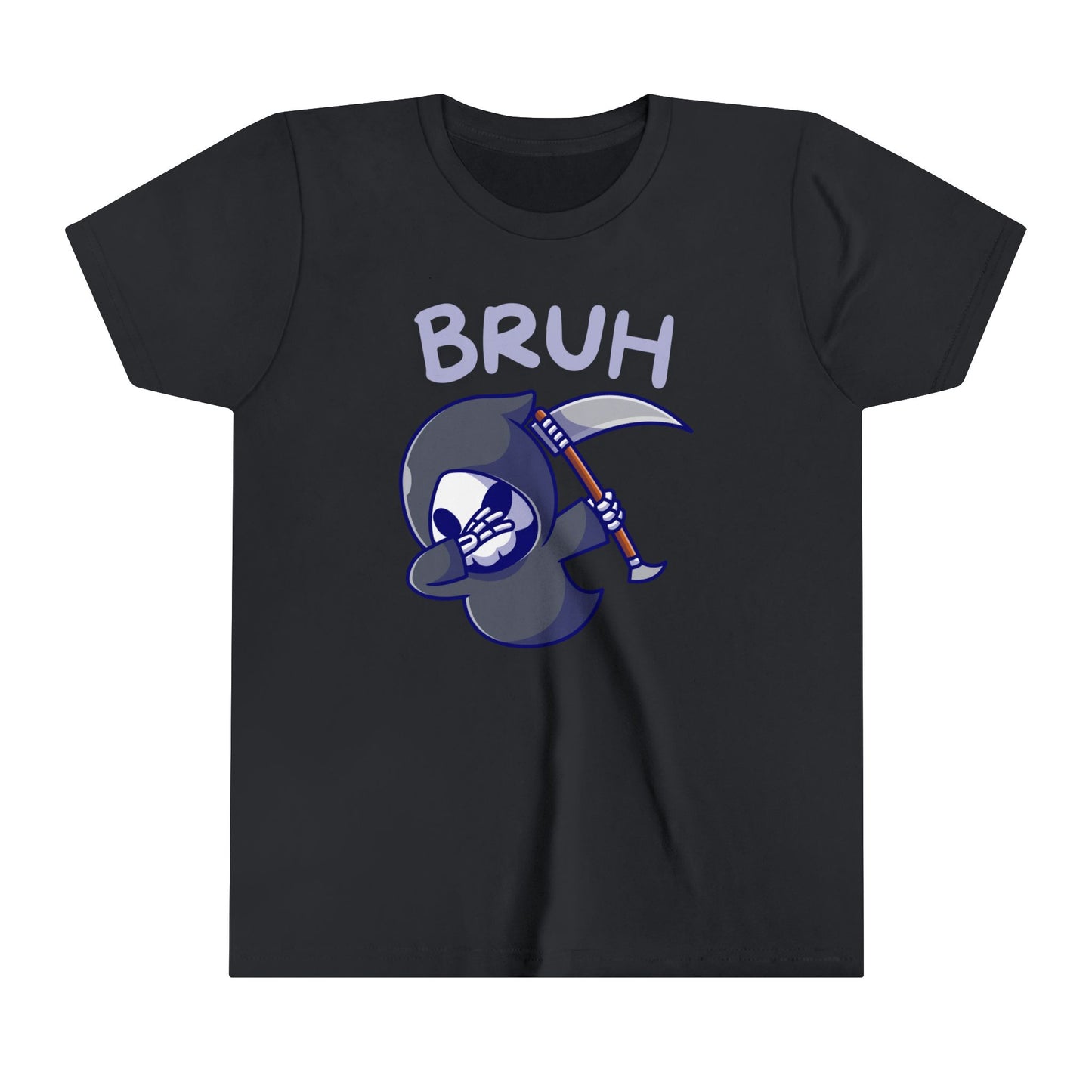 Bruh Reaper Youth Kids Tee