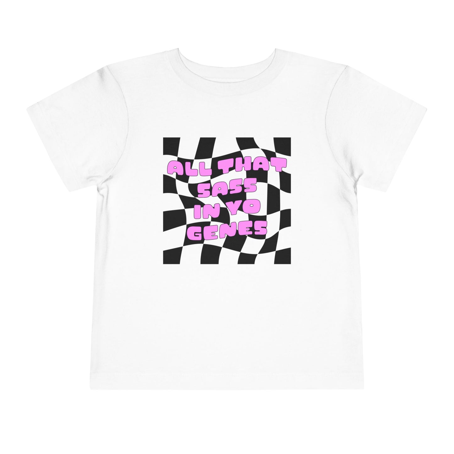 All That Sass In Yo Genes Kids Shirt