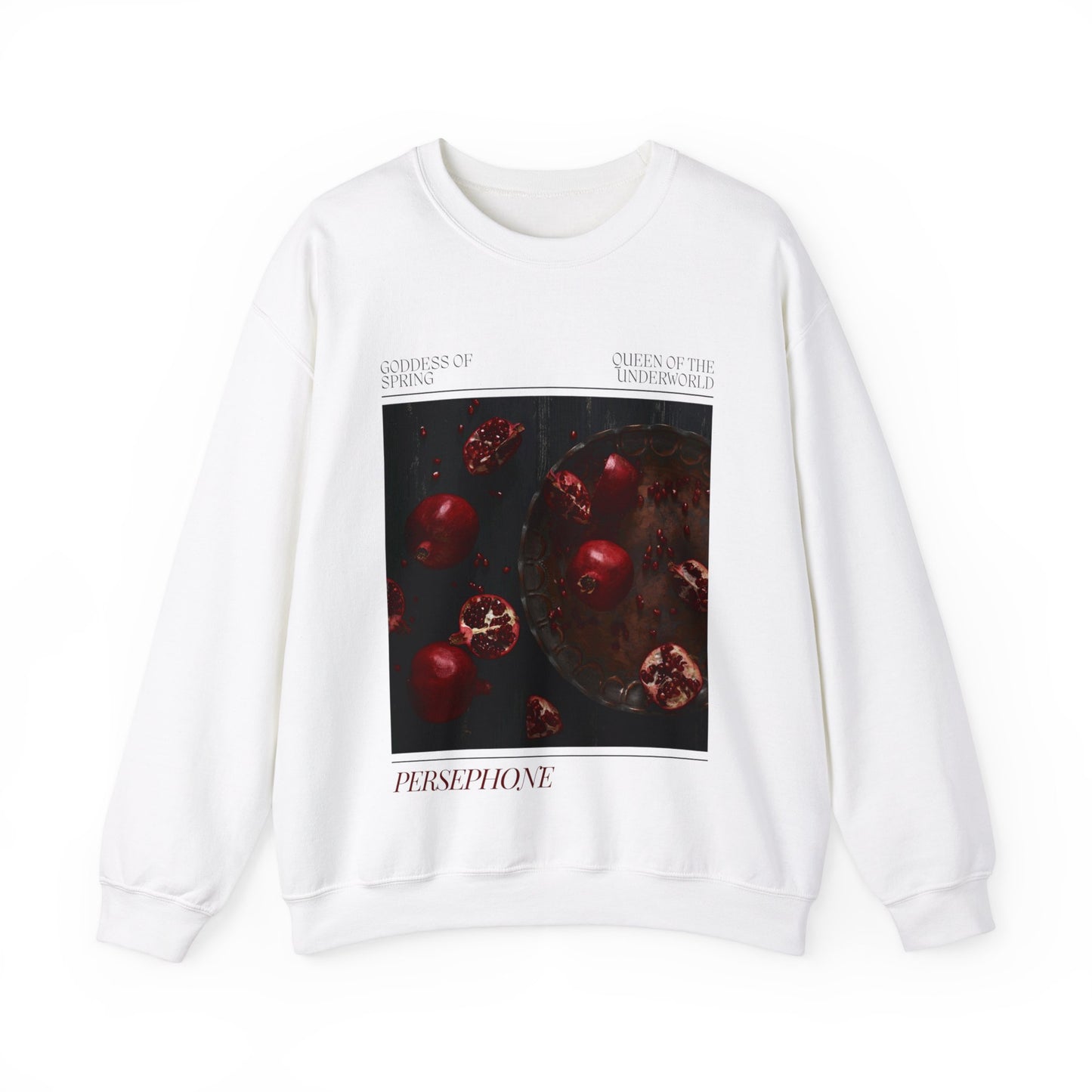 Lady Persephone, Goddess of Spring Crewneck Sweatshirt