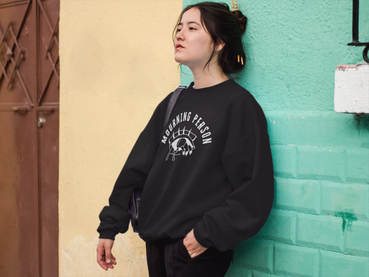 Mourning Person Crewneck Sweatshirt