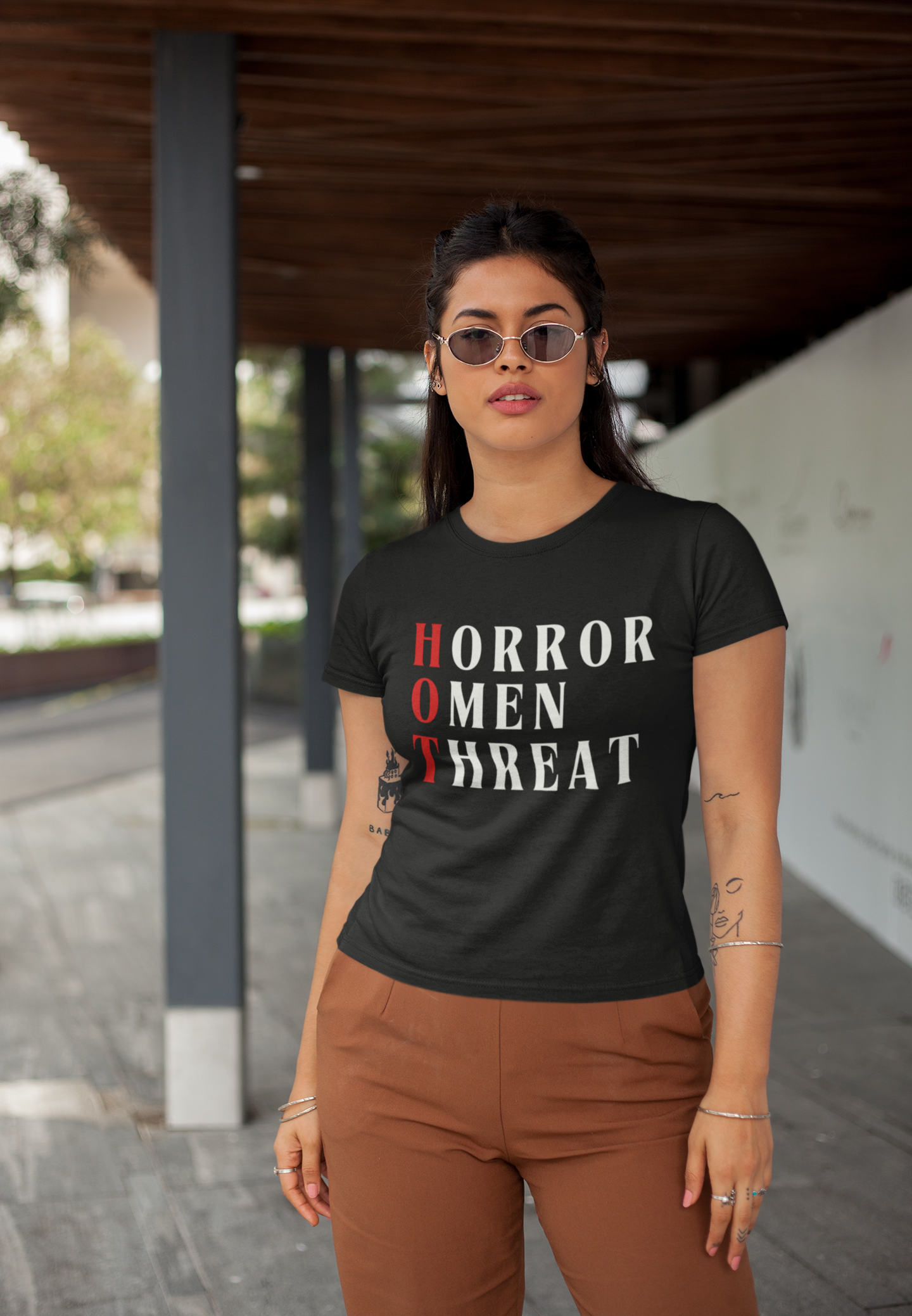 Horror, Omen, Threat HOT Tee