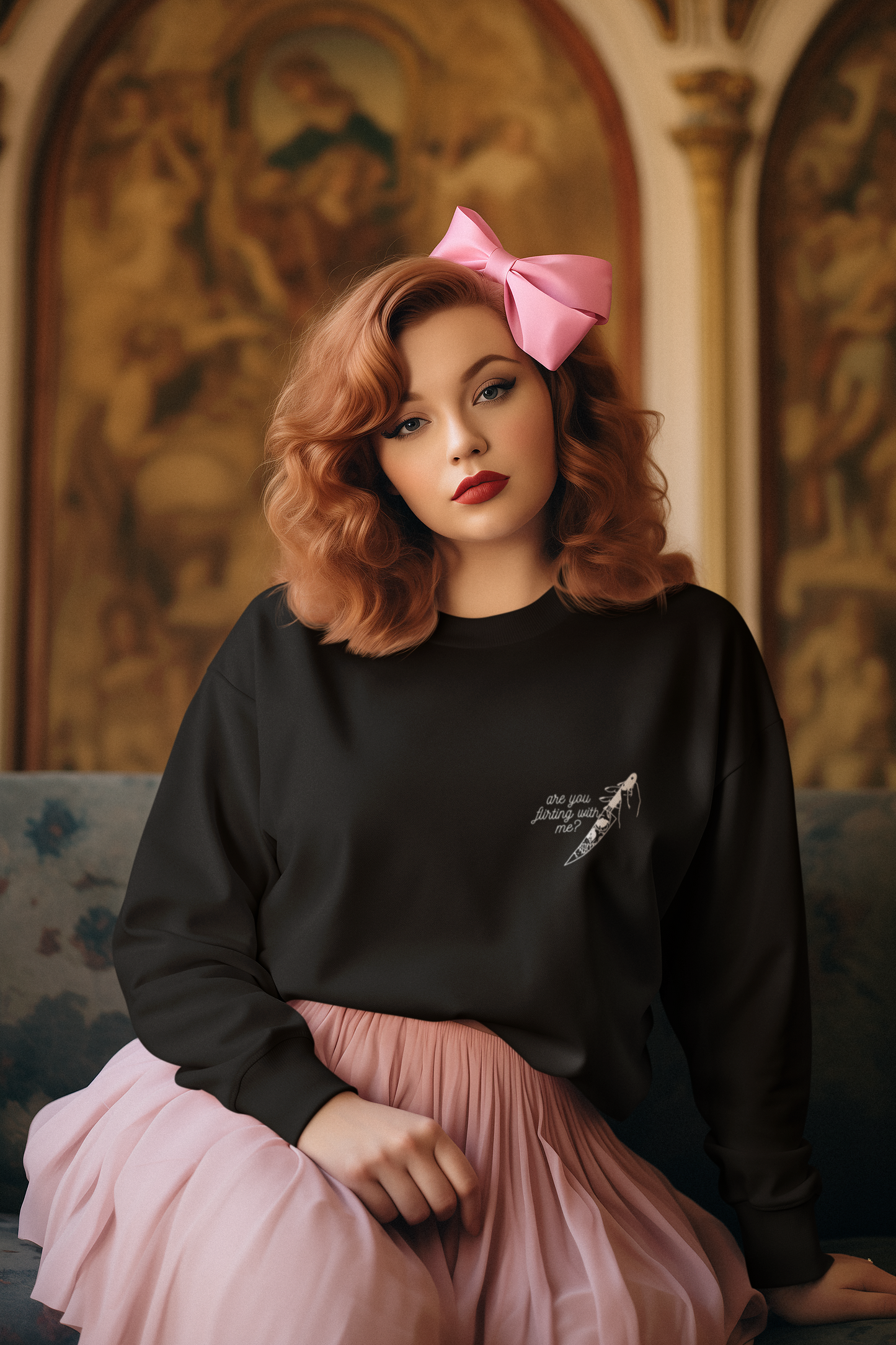 Deadly Flirt Crewneck Sweatshirt